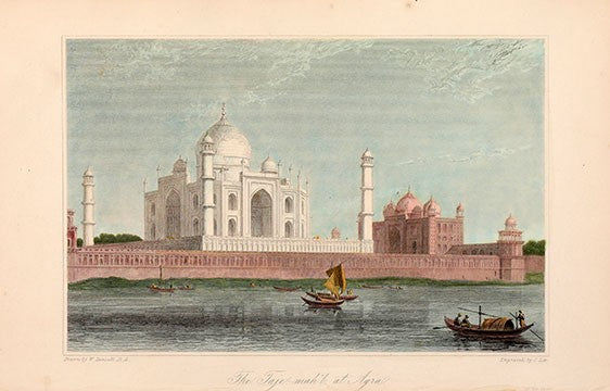 The Taj Mahal at Agra