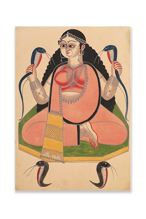Woman With Snakes