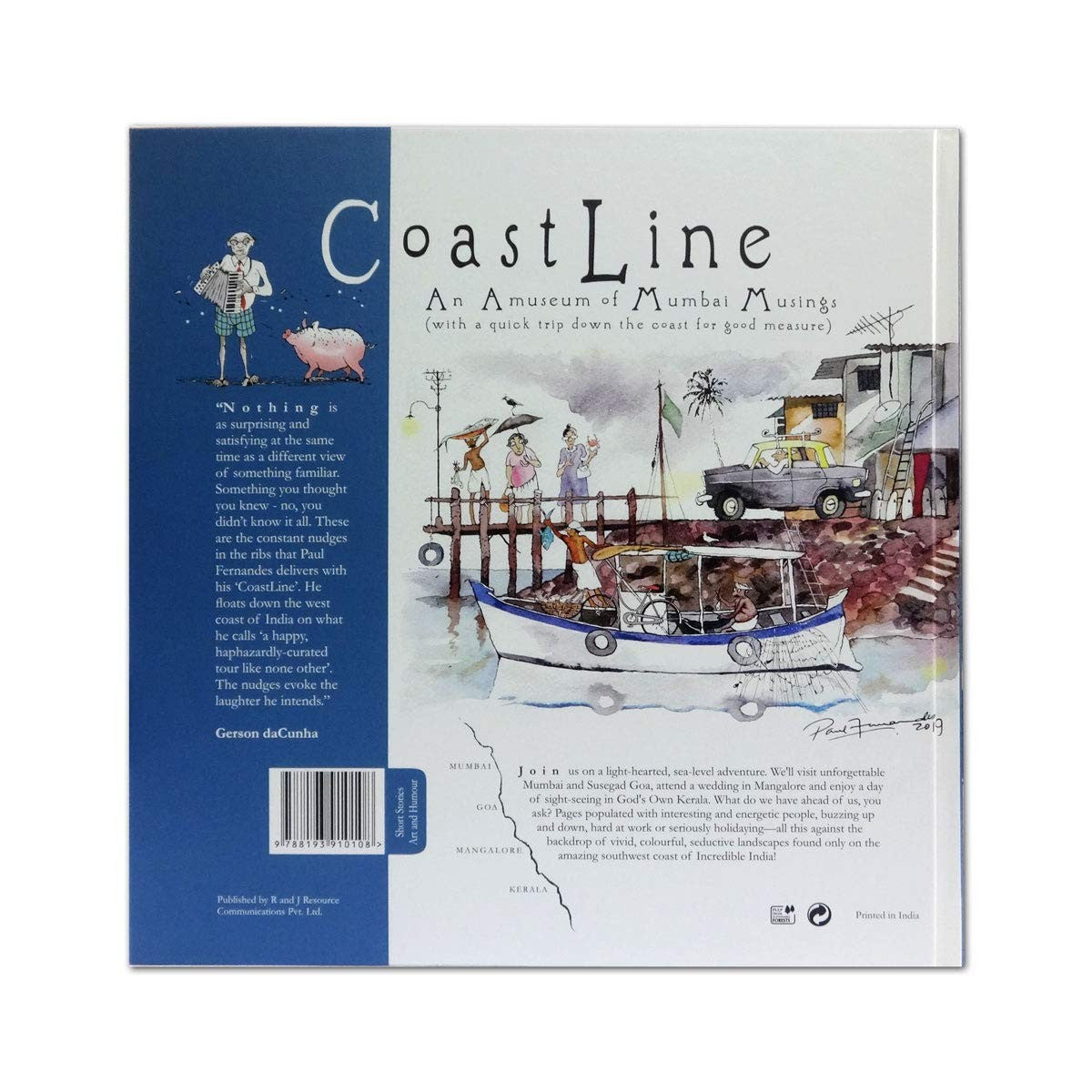 Coastline by Paul Fernandes (1 January 2019)