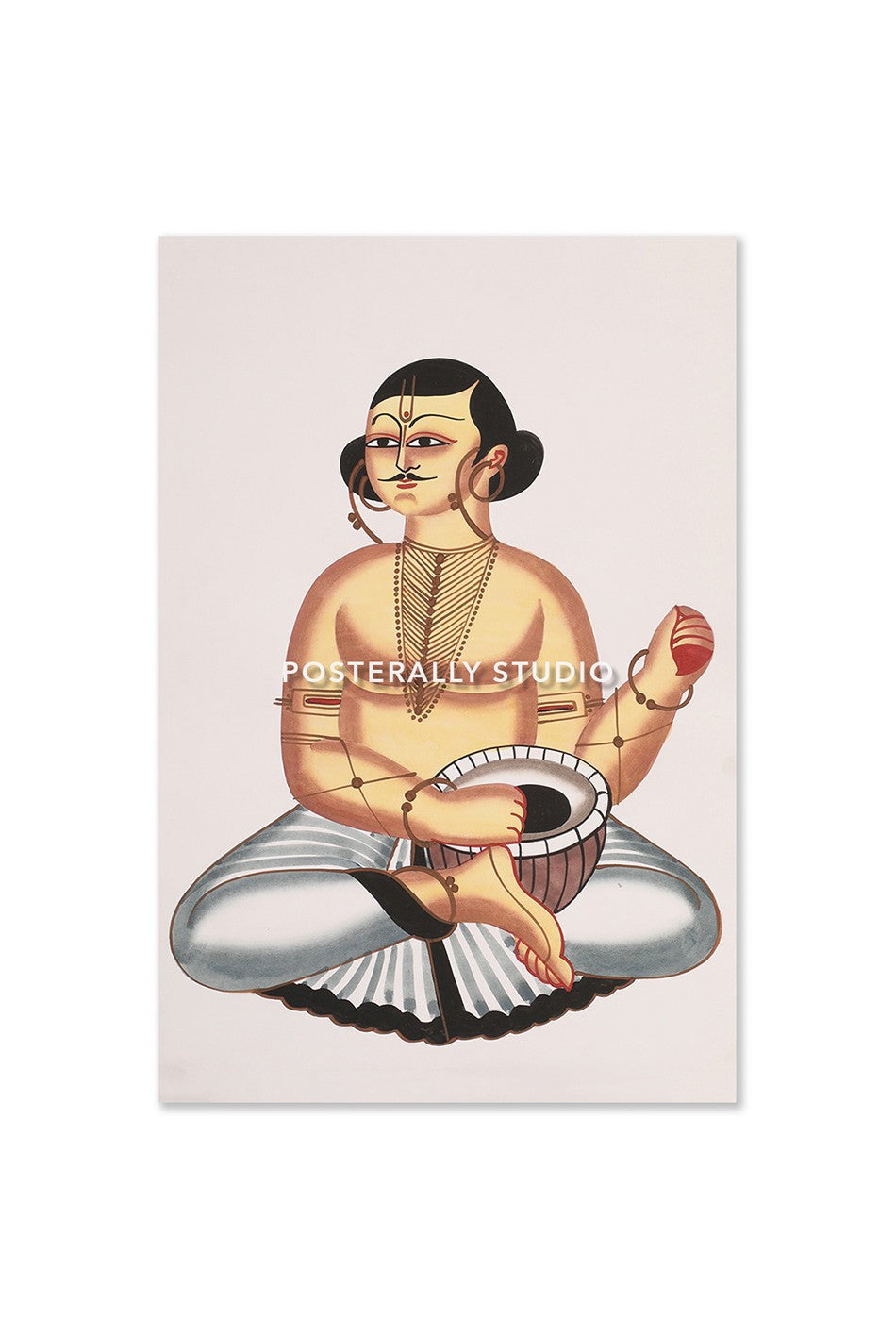 A Babu Playing Tabla