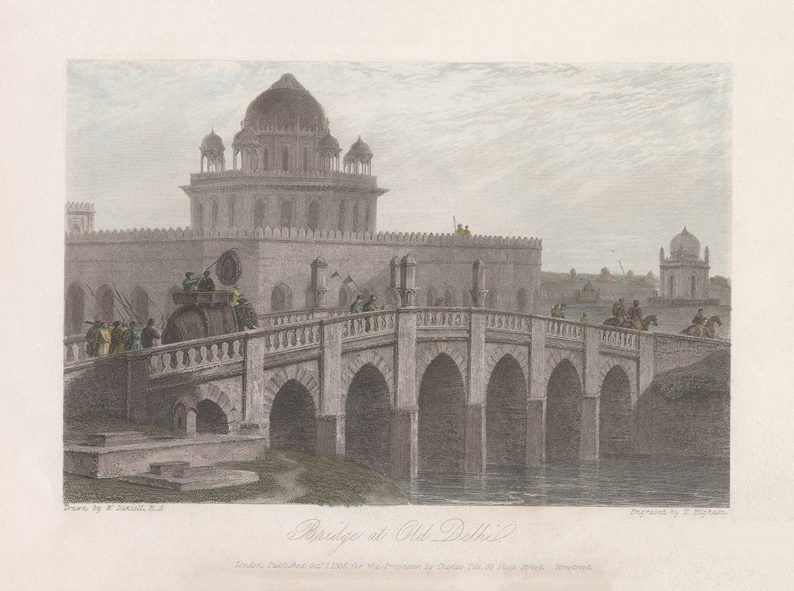 Bridge at Old Delhi