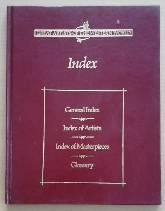 Great Artists of The Western World 2 - Index