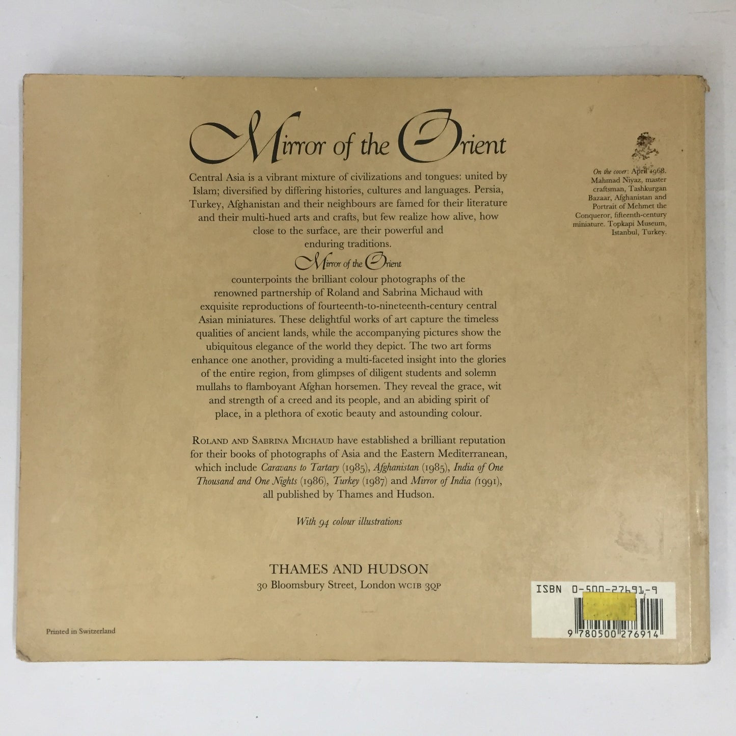 Mirror Of The Orient by Roland Michaud and Sabrina Michaud (1992)