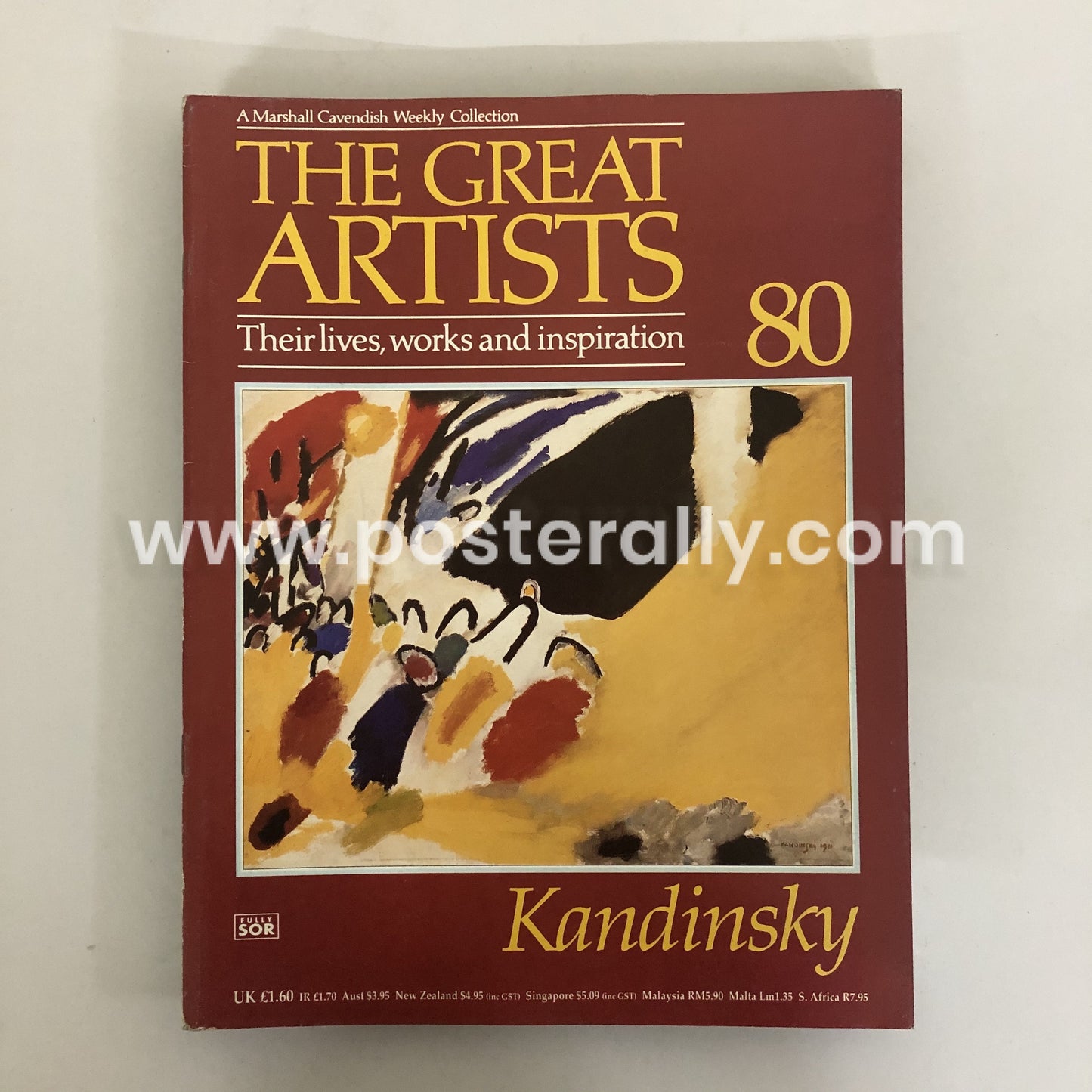 The Great Artists Published by Marshall Cavendish Ltd. 1986 (96-Volume Set)
