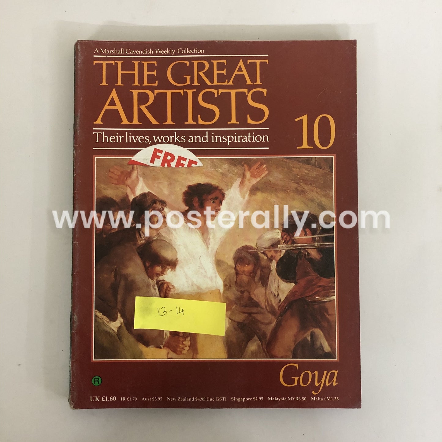 The Great Artists Published by Marshall Cavendish Ltd. 1986 (96-Volume Set)