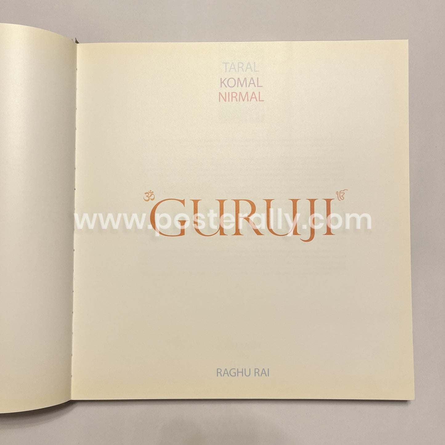 Guruji by Raghu Rai (Author Signed)