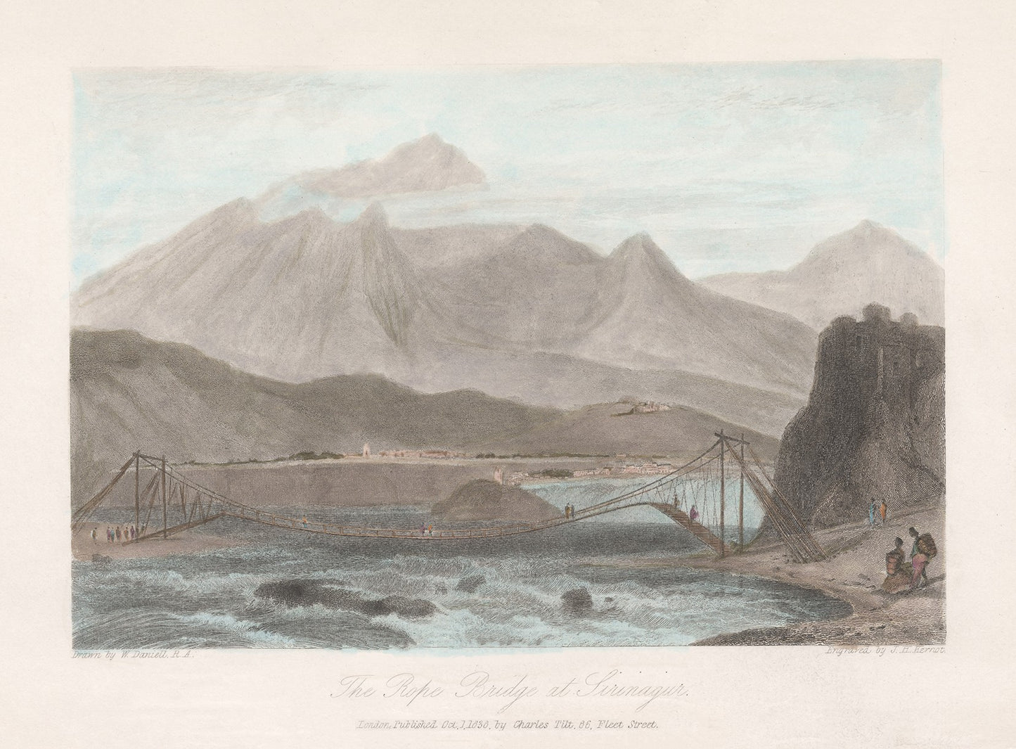 The Rope Bridge at Sirinagar