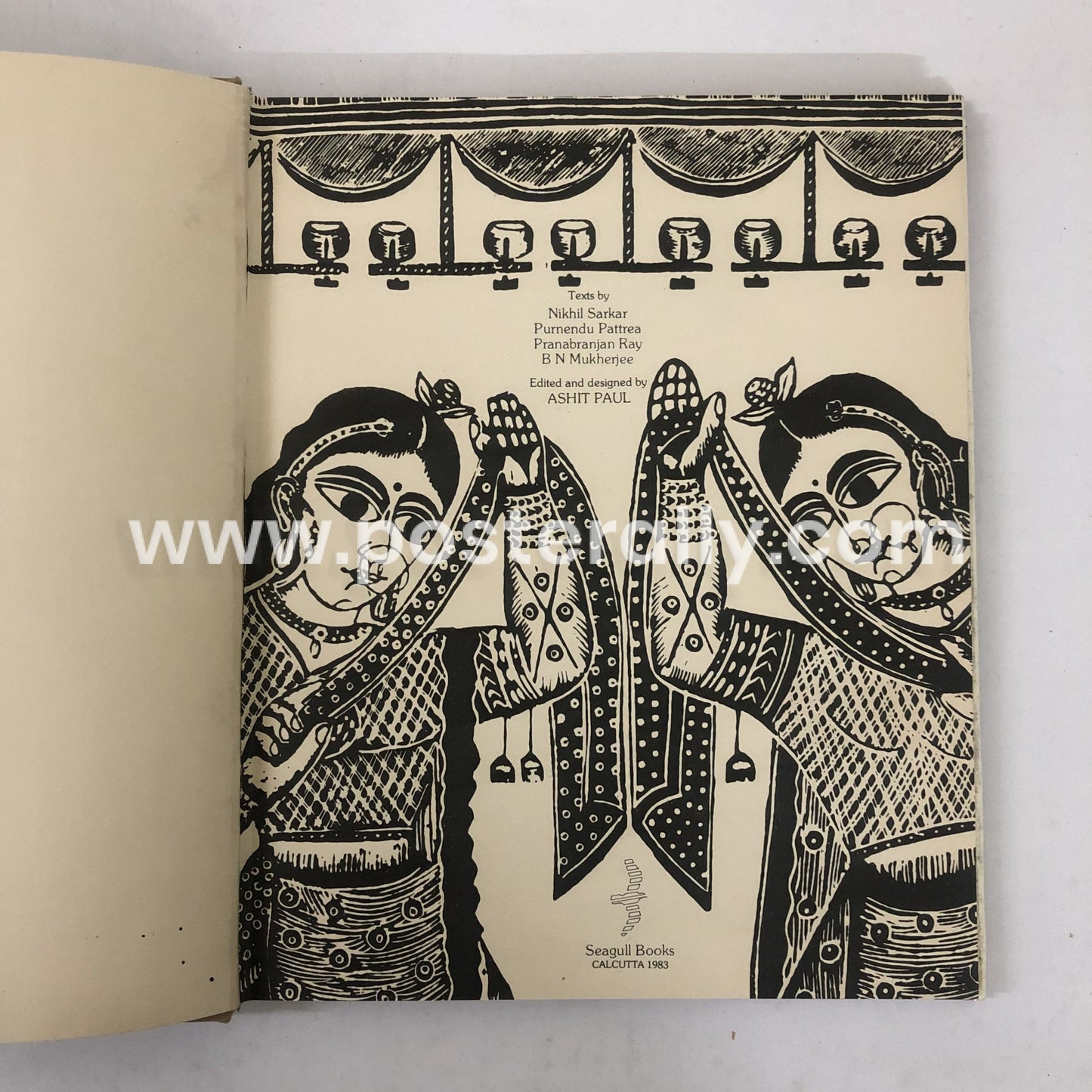 Woodcut Prints of 19th Century Calcutta by Ashit Paul (1984)