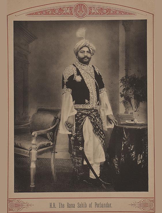 H.H The Rana Sahib Of Porbandar