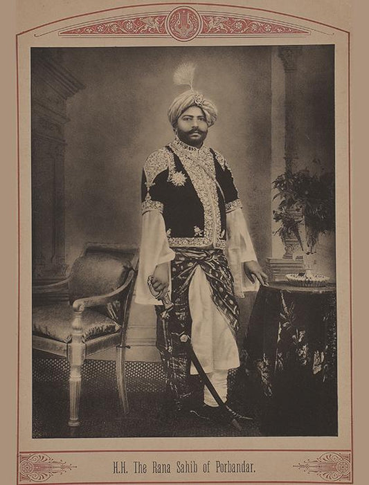 H.H The Rana Sahib Of Porbandar