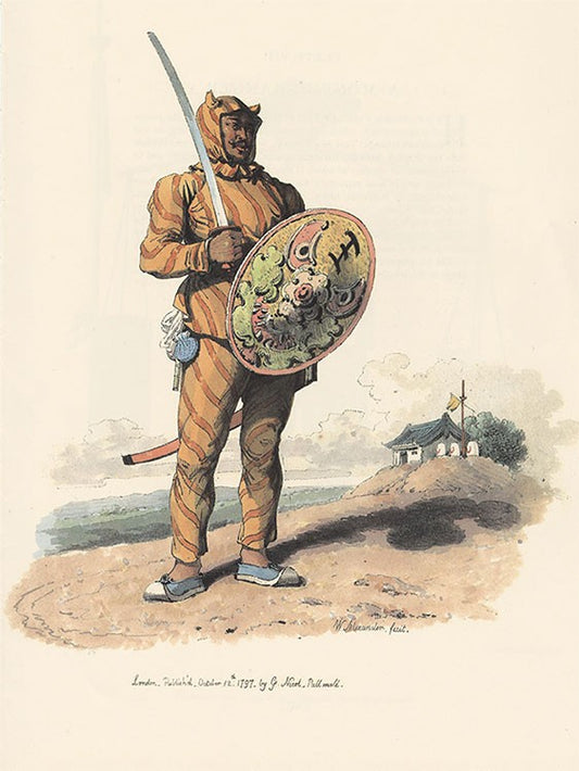 A Chinese Soldier Of Infantry