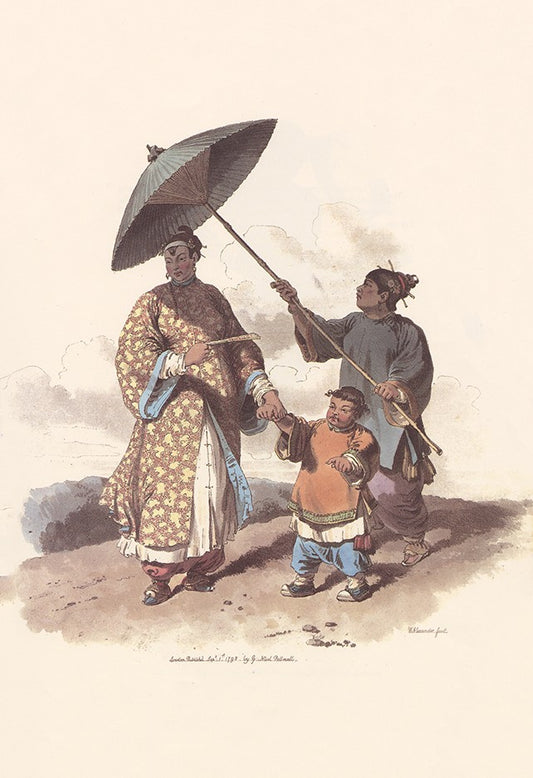 A Chinese Lady and her Son