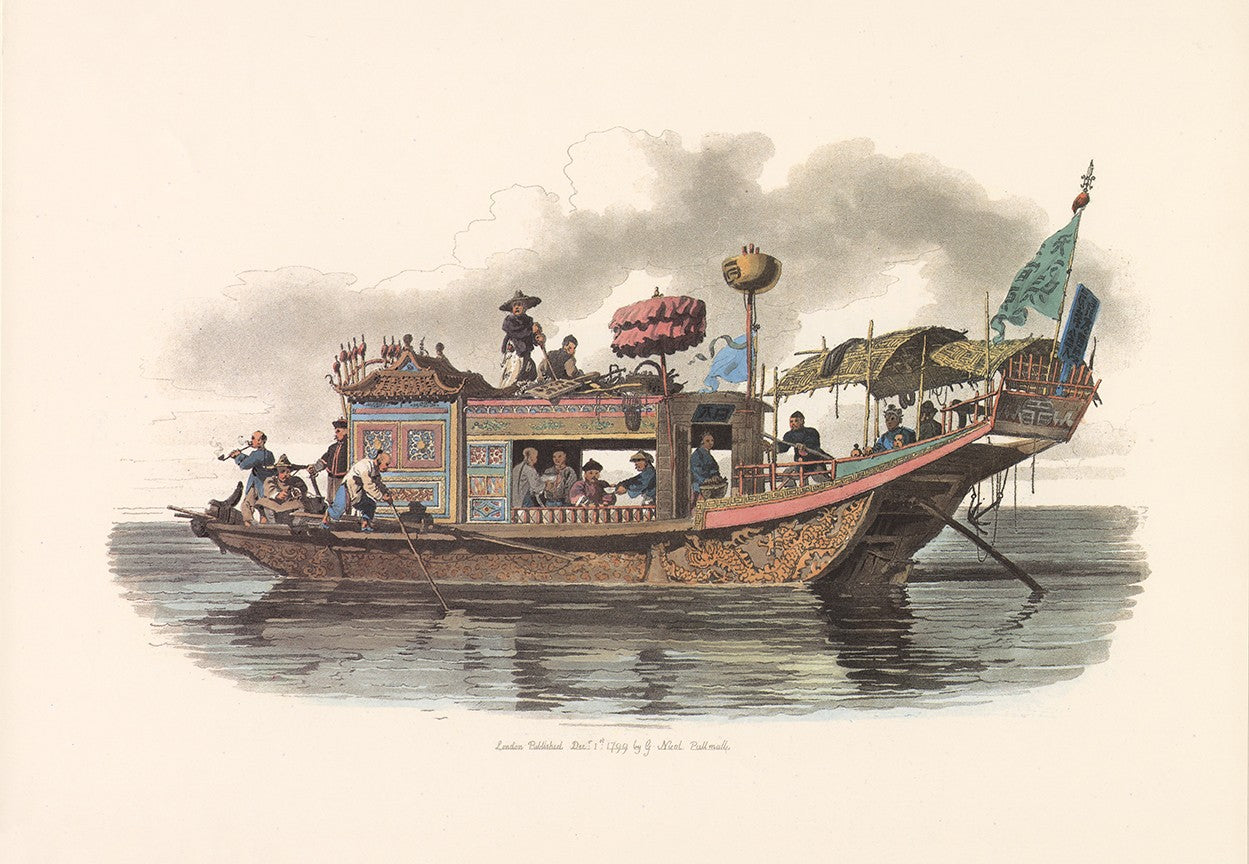 A Mandarin's Travelling Boat