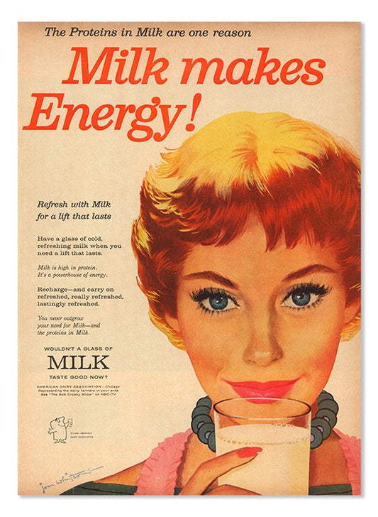 American Dairy Association - Milk Makes Energy (1958)