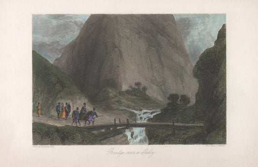Bridge over a gully