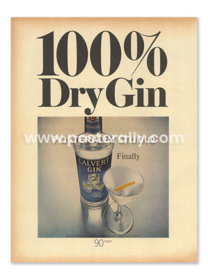Calvert Gin (1968)