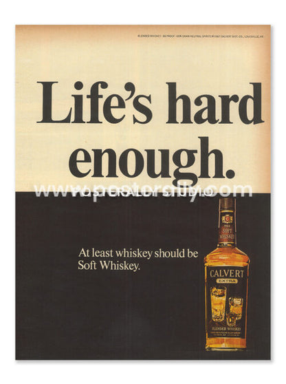 Calvert Whiskey (1967)