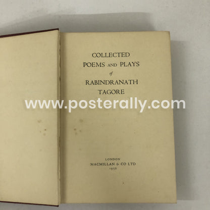 Collected Poems and Plays of Rabindranath Tagore by Rabindranath Tagore (1961)