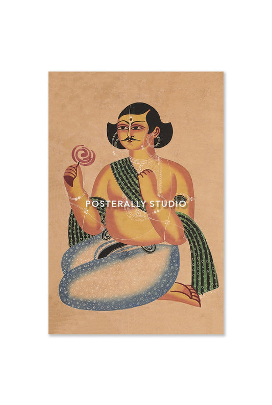 A Babu With Rose
