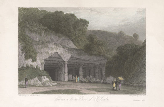 Entrance to the Cave of Elephanta