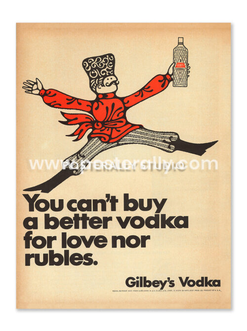 Gilbey's Vodka (1967)