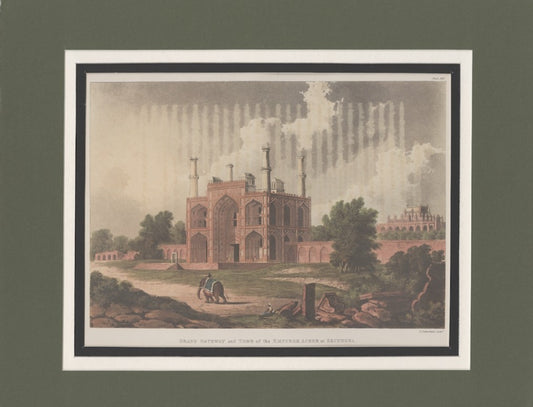 Ganga Jumna Series - Grand Gateway and Tomb of Akbar