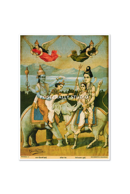 Harhar Bhaint by Raja Ravi Varma