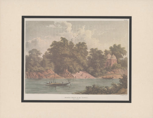 Ganga Jumna Series - Hindoo Ghaut on the Ganges