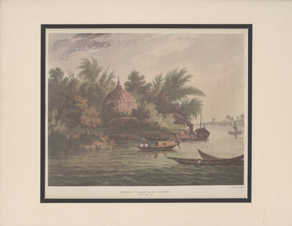 Ganga Jumna Series - Mahomedan Mosque and Tomb