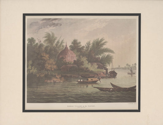 Ganga Jumna Series - Mahomedan Mosque and Tomb