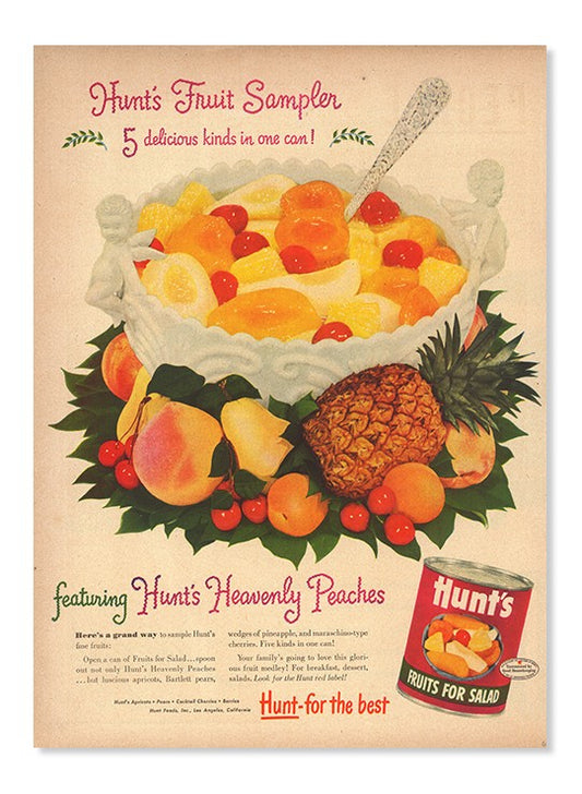 Hunt's Fruits Sampler (1948)