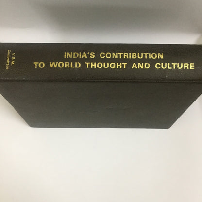 India's Contribution to World Thought and Culture by Lokesh Chandra and others