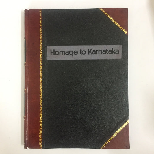 Homage to Karnataka by Dr. Saryu Doshi (First edition; January 1, 1982)