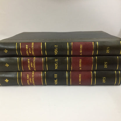 Jaina Art and Architecture by Amalananda Ghosh - Set of Vol I-II-III (1975)