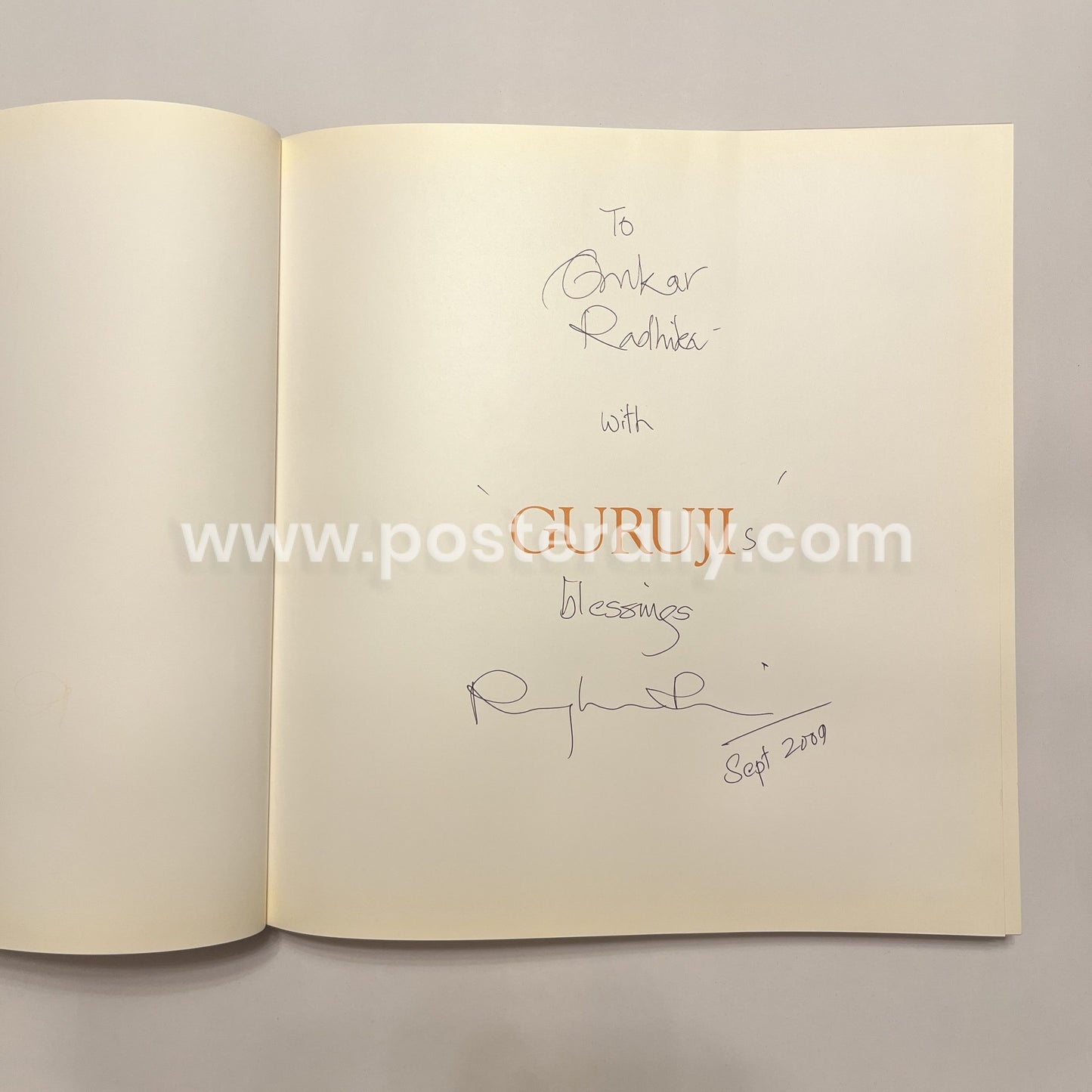 Guruji by Raghu Rai (Author Signed)
