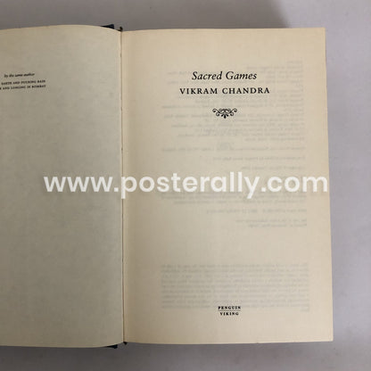 Sacred Games by Vikram Chandra (first edition)