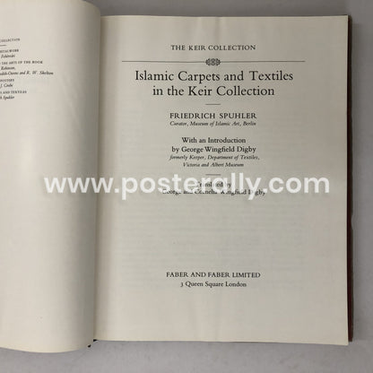 Islamic Carpets and Textiles in the Keir Collection by Friedrich Spuhler (1978)