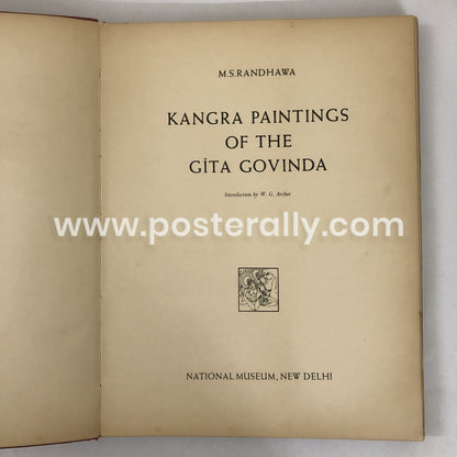 Kangra Paintings of The Gita Govinda by M.S. Randhawa