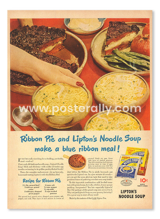 Lipton's Noodle Soup (1940's)