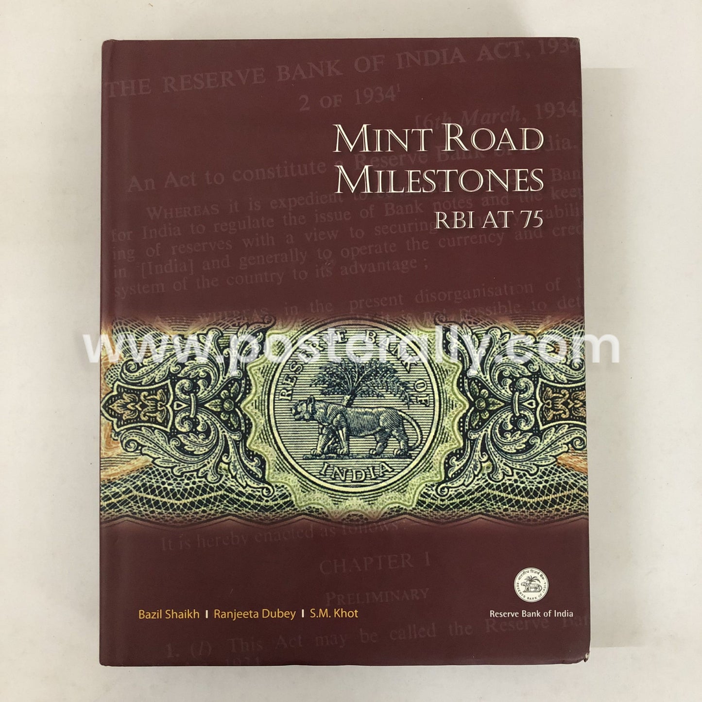 Mint Road Milesstones : RBI at 75 - Reserve Bank of India by Shaikh Bazil et Al (2010)