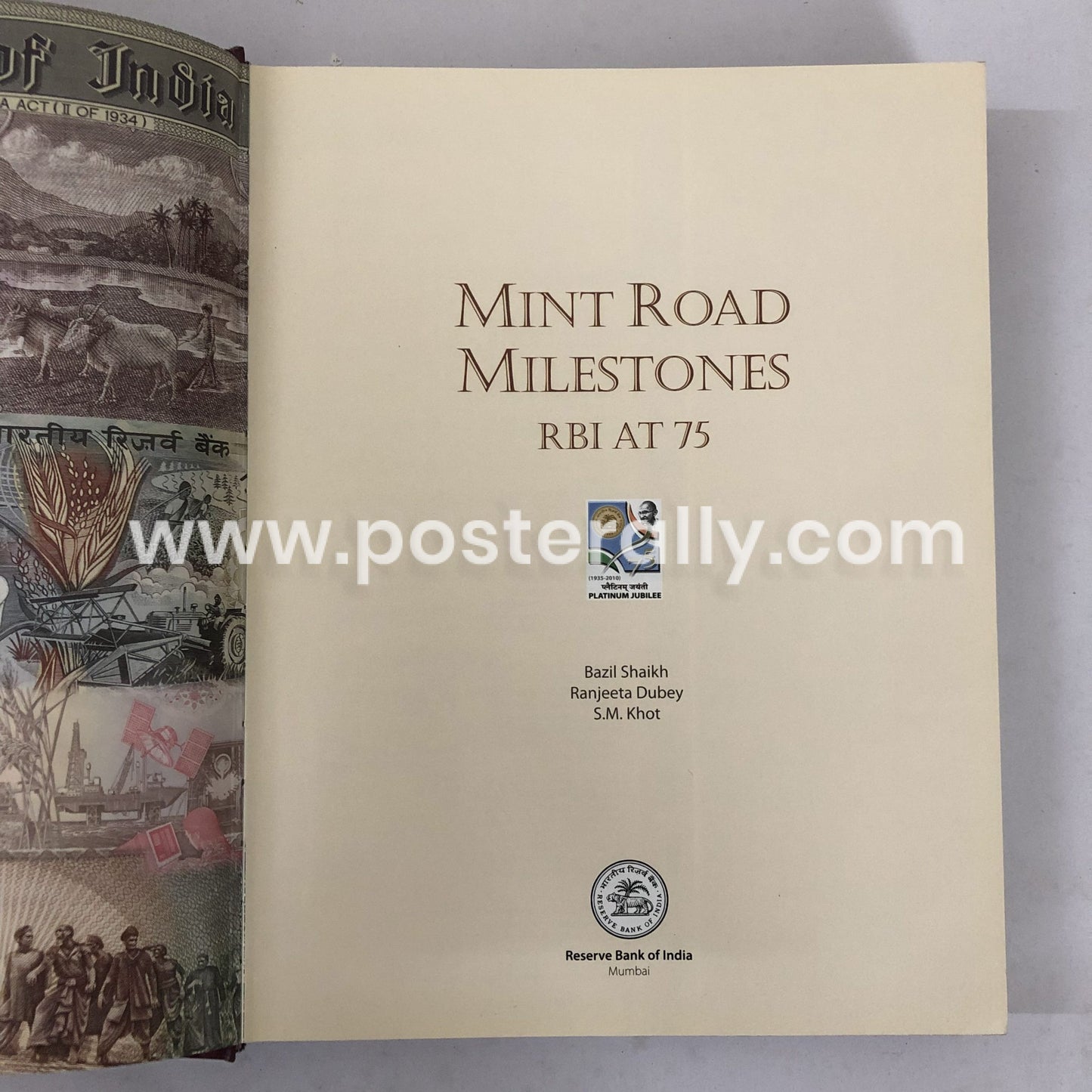 Mint Road Milesstones : RBI at 75 - Reserve Bank of India by Shaikh Bazil et Al (2010)