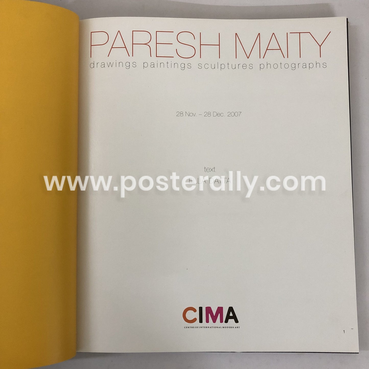Paresh Maity: Drawings, Paintings, Sculptures, Photographs by Paresh Maity and Ella Datta