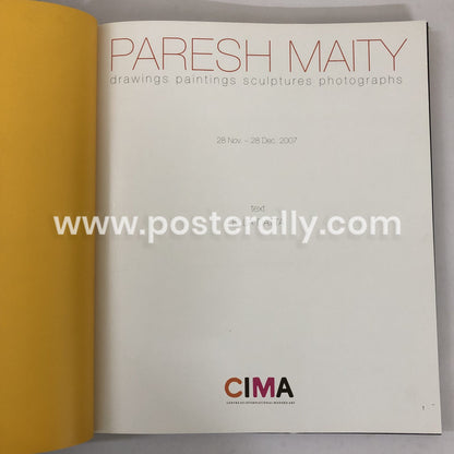 Paresh Maity: Drawings, Paintings, Sculptures, Photographs by Paresh Maity and Ella Datta