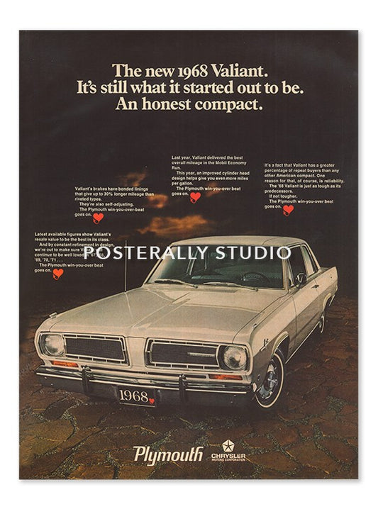 Plymouth Valiant Vintage Car (1968)