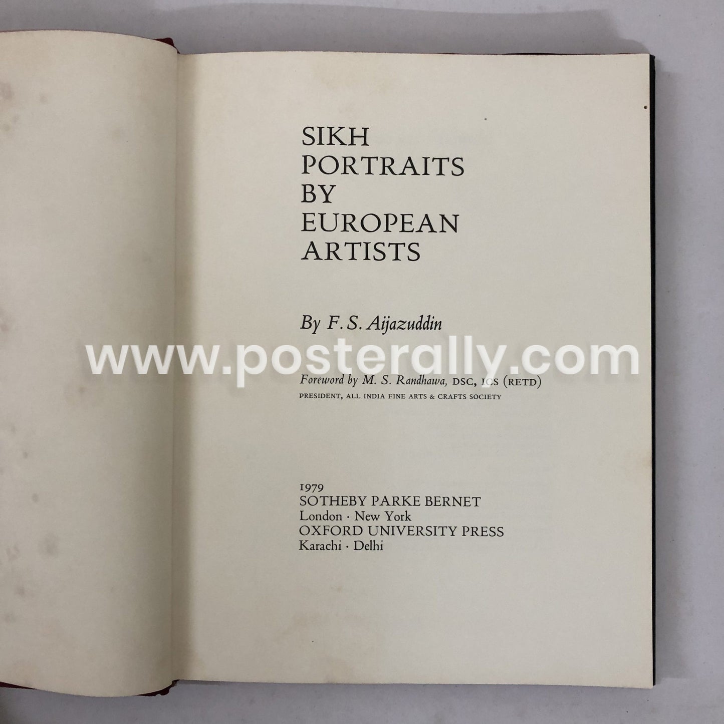 Sikh Portraits By European Artists by F S Aijauzuddin (1979)