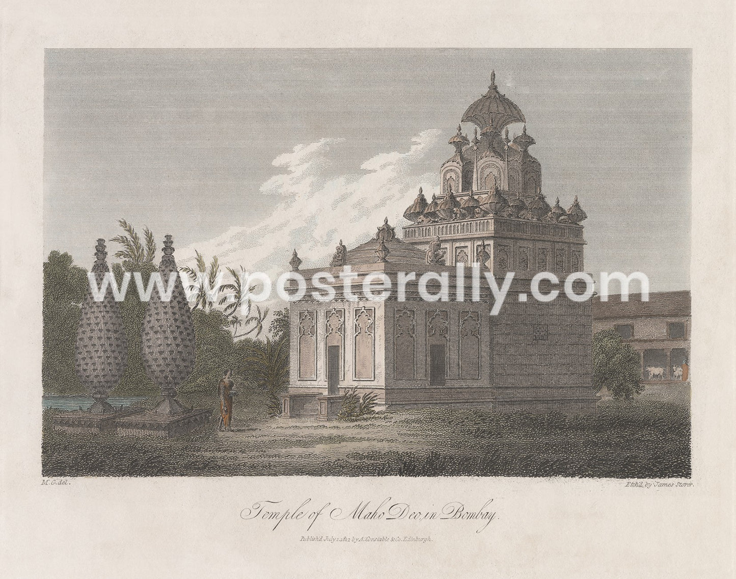Temple of Maha Deo, Bombay