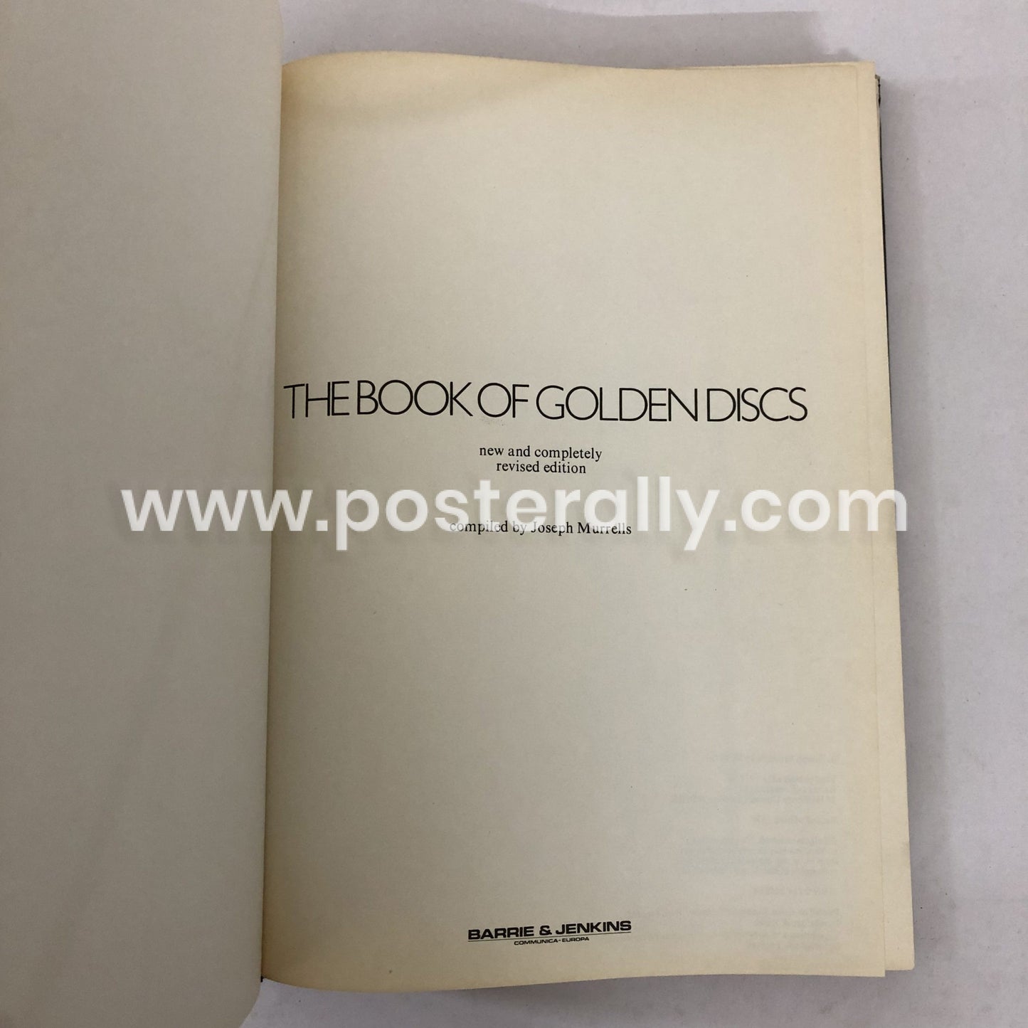 The Book of Golden Discs by Joseph Murrells (1978)