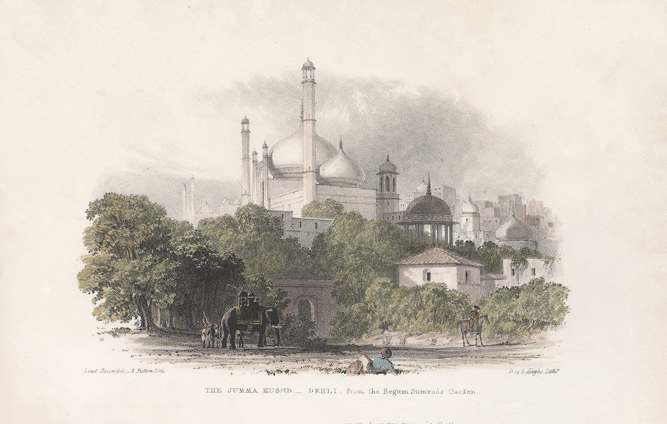 The Jumma Musjid, Dehli