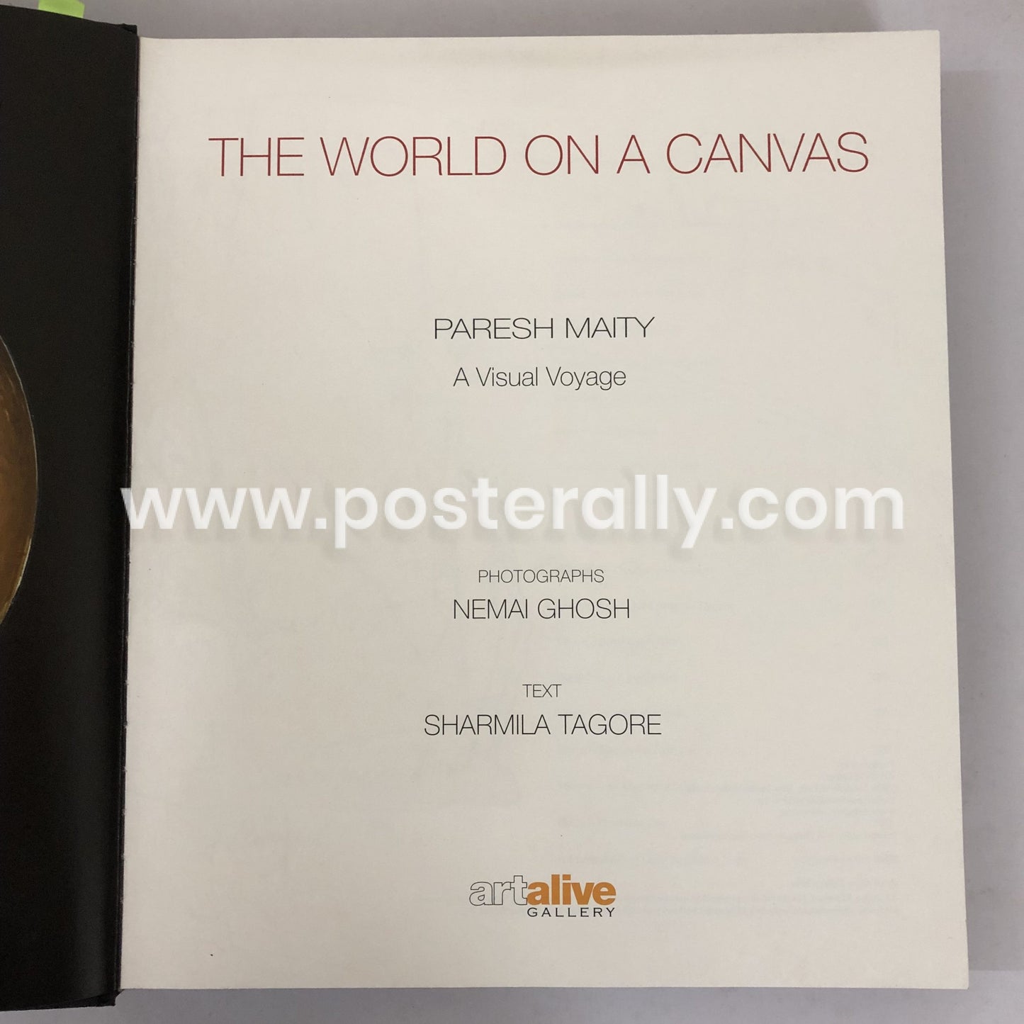 The World on a Canvas : A Visual Voyage by Paresh Maity
