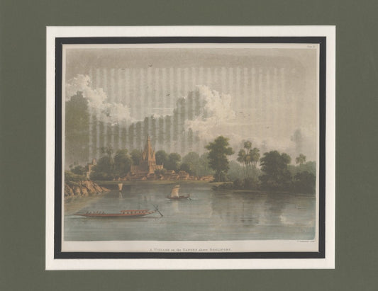 Ganga Jumna Series - A village on the Ganges